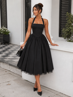 Halter Tulle Dress — Douceur