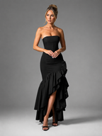 Strapless Cascade Dress — Désir