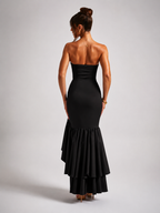 Strapless Cascade Dress — Désir