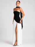 Strapless Scarf Dress — Royale