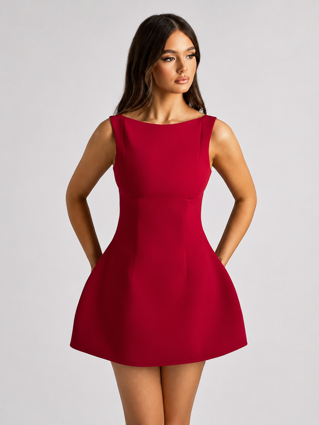 Backless Mini Dress — Effrontée