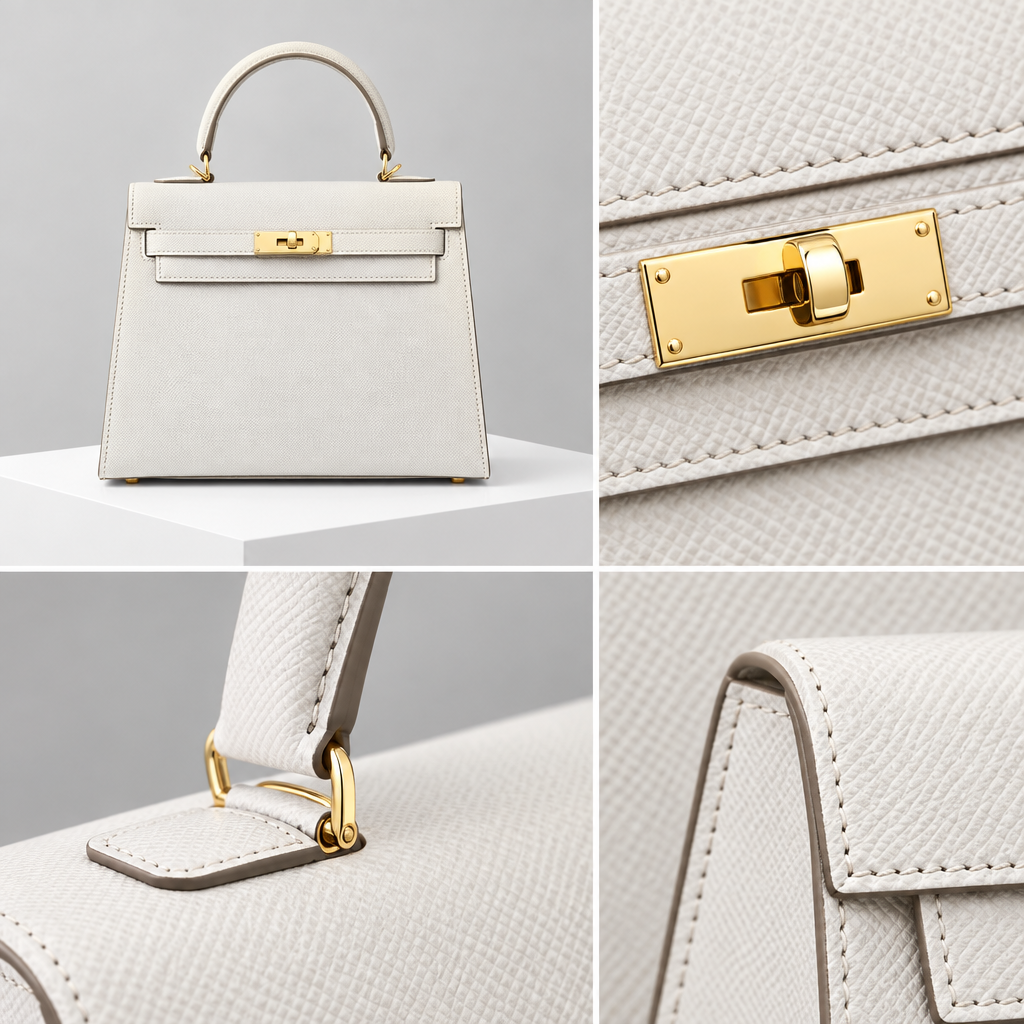 Sac ALMA Blanc — détail, visuel illustratif