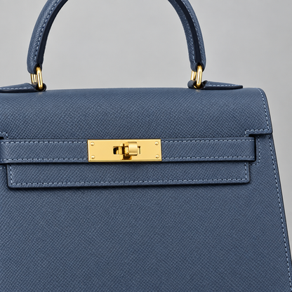 Sac ALMA Bleu ardoise — détail, visuel illustratif