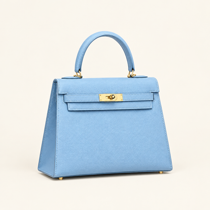 Sac ALMA Bleu ciel — trois quarts, visuel illustratif