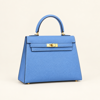 Sac ALMA Bleu pervenche — trois quarts, visuel illustratif