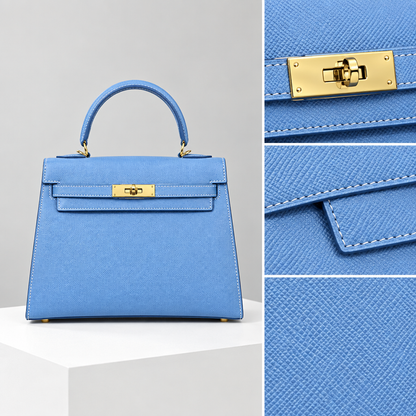 Sac ALMA Bleu pervenche — détail, visuel illustratif