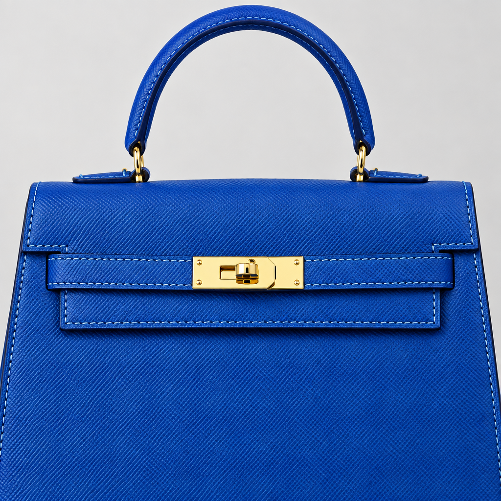Sac ALMA Bleu roi — détail, visuel illustratif