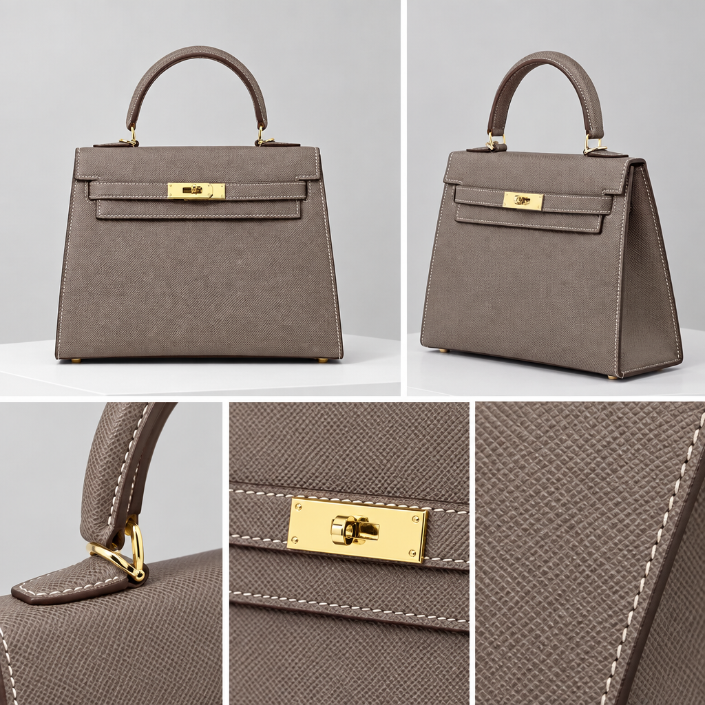 Sac ALMA Gris — détail, visuel illustratif