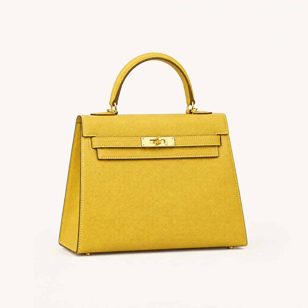 Sac ALMA Jaune — trois quarts, visuel illustratif