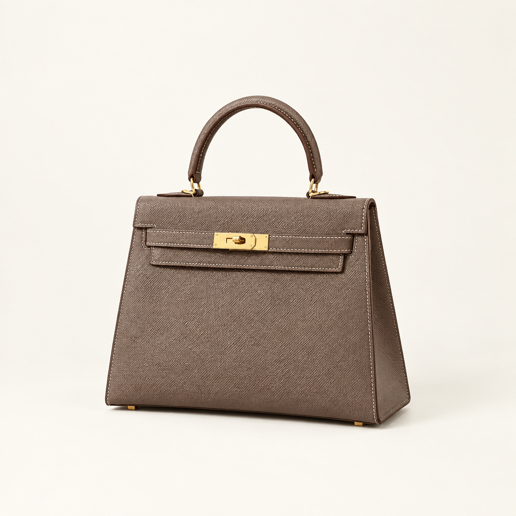 Sac ALMA Marron — trois quarts, visuel illustratif