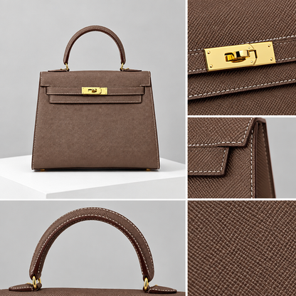 Sac ALMA Marron — détail, visuel illustratif
