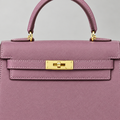 Sac ALMA Mauve — détail, visuel illustratif