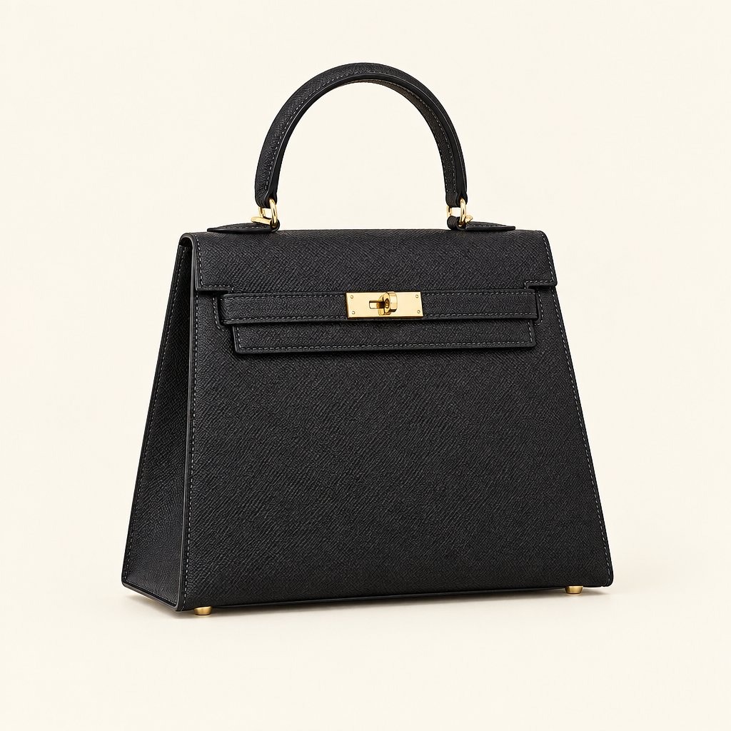 Sac ALMA Noir — trois quarts, visuel illustratif