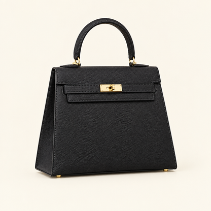 Sac ALMA Noir — trois quarts, visuel illustratif