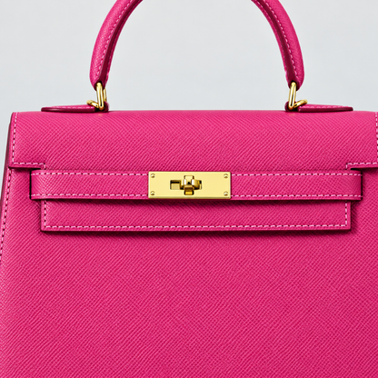 Sac ALMA Rose fuchsia — détail, visuel illustratif