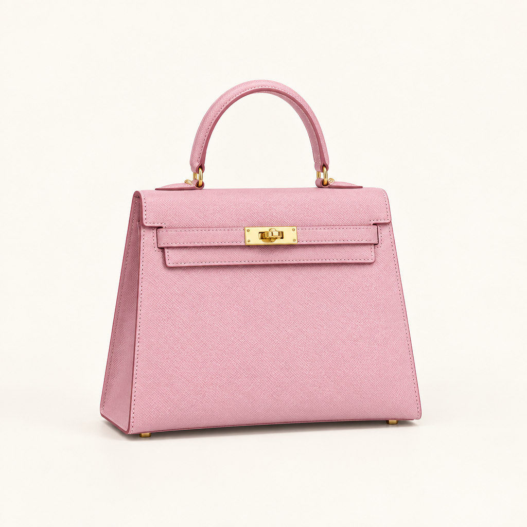 Sac ALMA Rose poudré — trois quarts, visuel illustratif