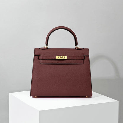 Sac structuré VHYLA bordeaux profond, photo produit