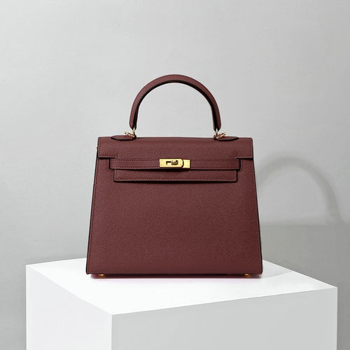 Sac structuré VHYLA bordeaux profond, photo produit